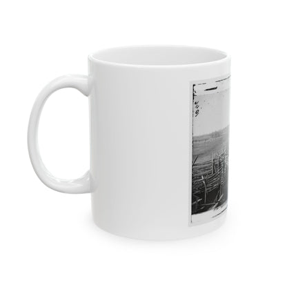 Bull Run, Va. View Of The Battlefield (U.S. Civil War) White Coffee Mug
