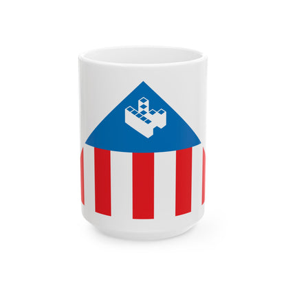 Kopimi logo usa (United States) White Coffee Mug