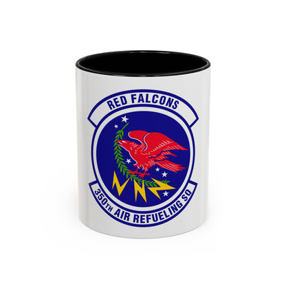 350 Air Refueling Squadron AMC (U.S. Air Force) Accent Coffee Mug