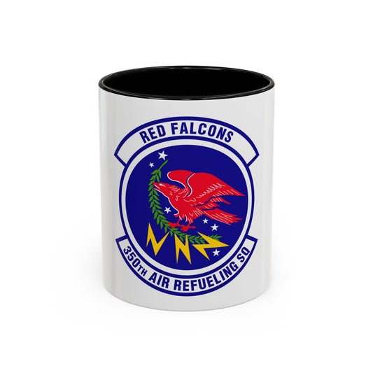 350 Air Refueling Squadron AMC (U.S. Air Force) Accent Coffee Mug