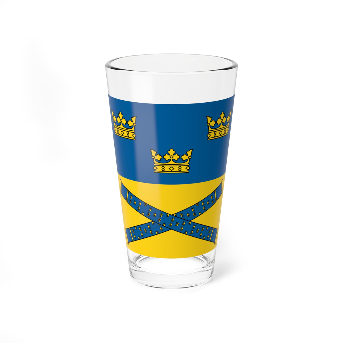 Kommandotecken Overbefalhavaren (Sweden) Pint Glass 16oz