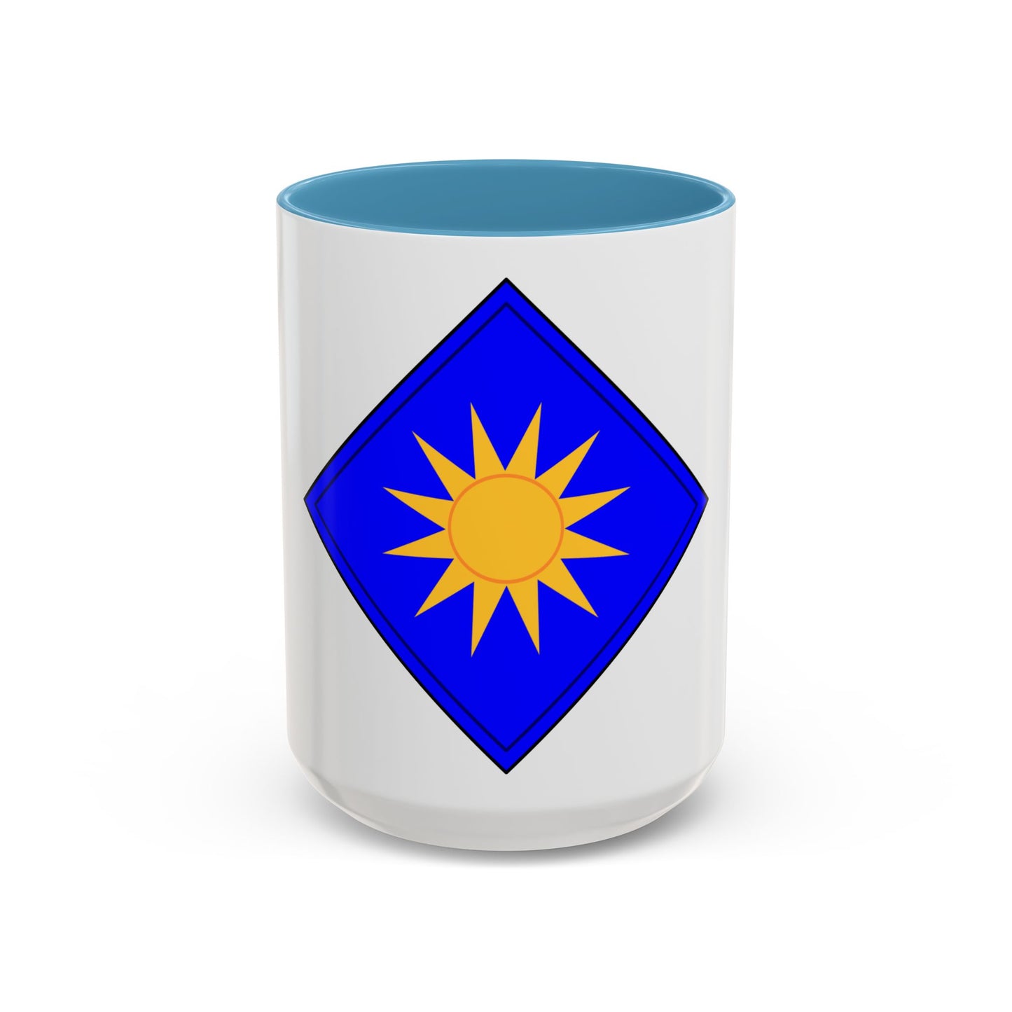 40th Infantry Division CSIB (U.S. Army) Accent Coffee Mug