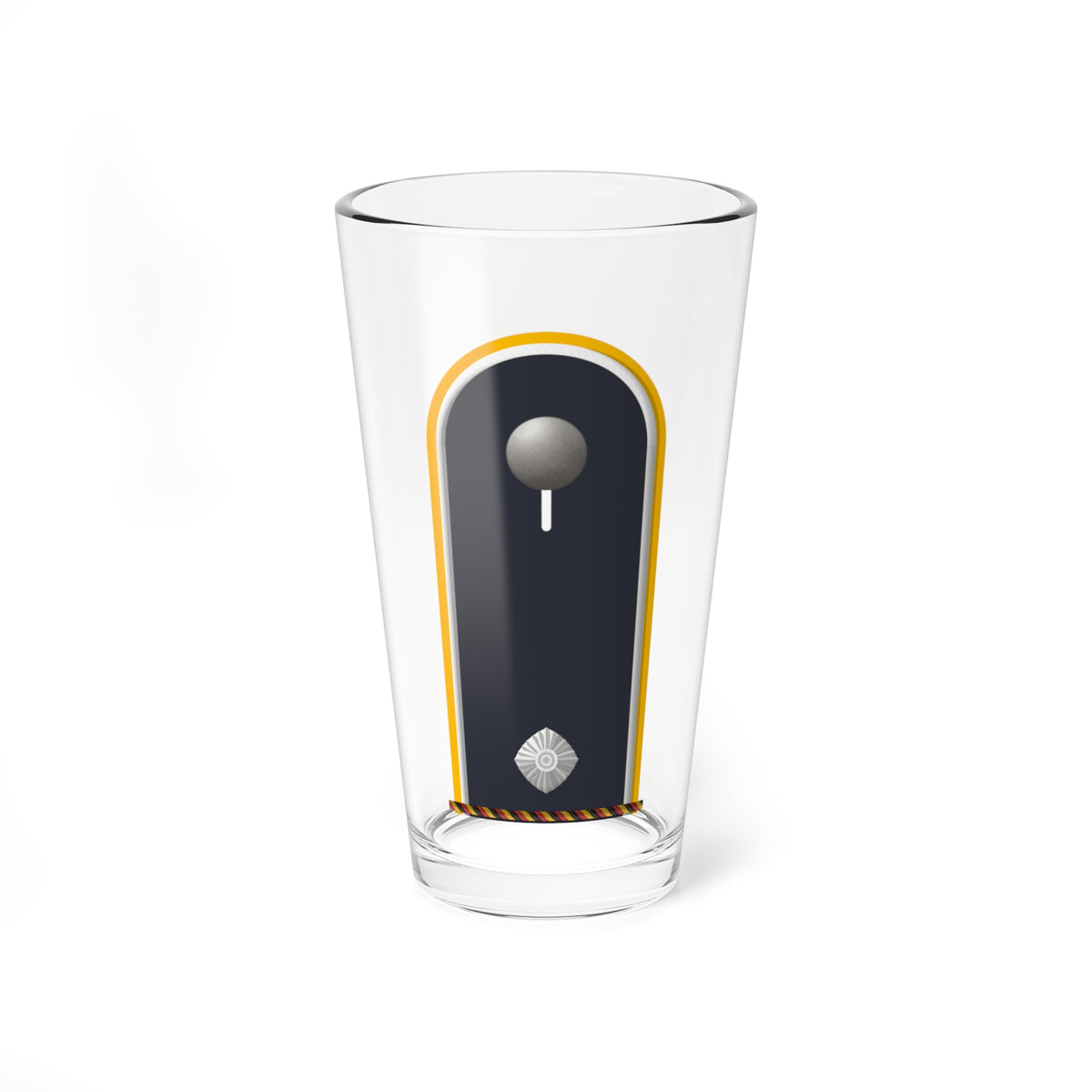 LD B 41 Leutnant d.R. (Military Rank) Pint Glass 16oz
