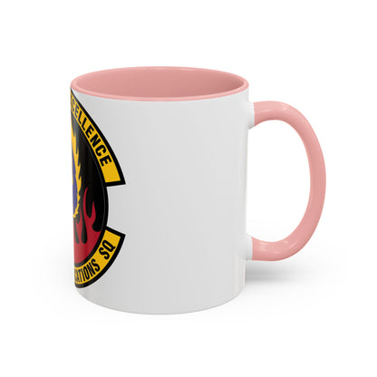 435th Communications Squadron (U.S. Air Force) Accent Coffee Mug