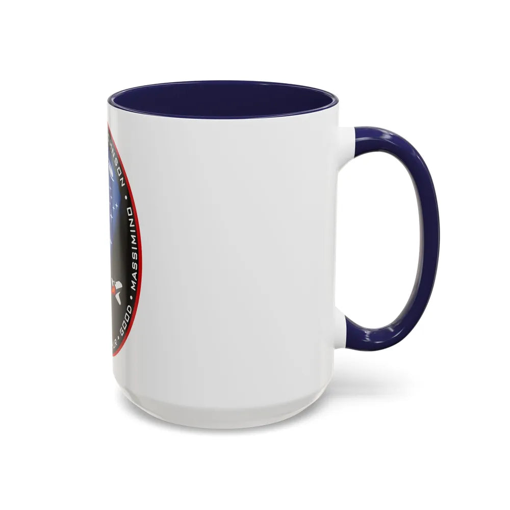 STS 125 (NASA) Accent Coffee Mug-Go Mug Yourself