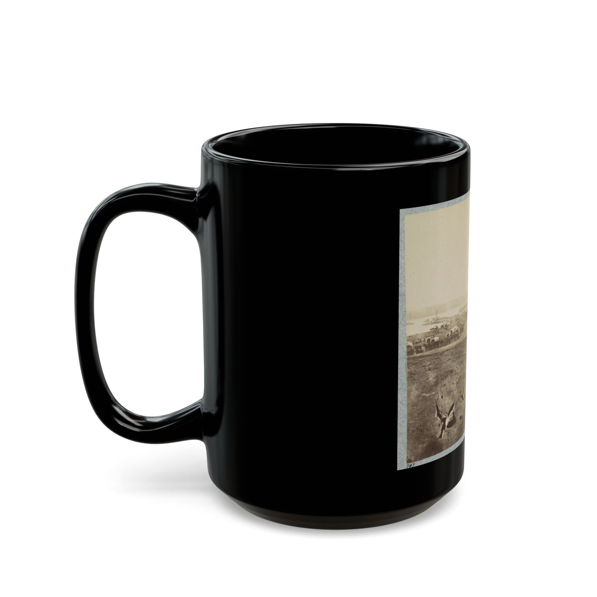 Belle Plain Landing, Va., May, 1864 (U.S. Civil War) Black Coffee Mug