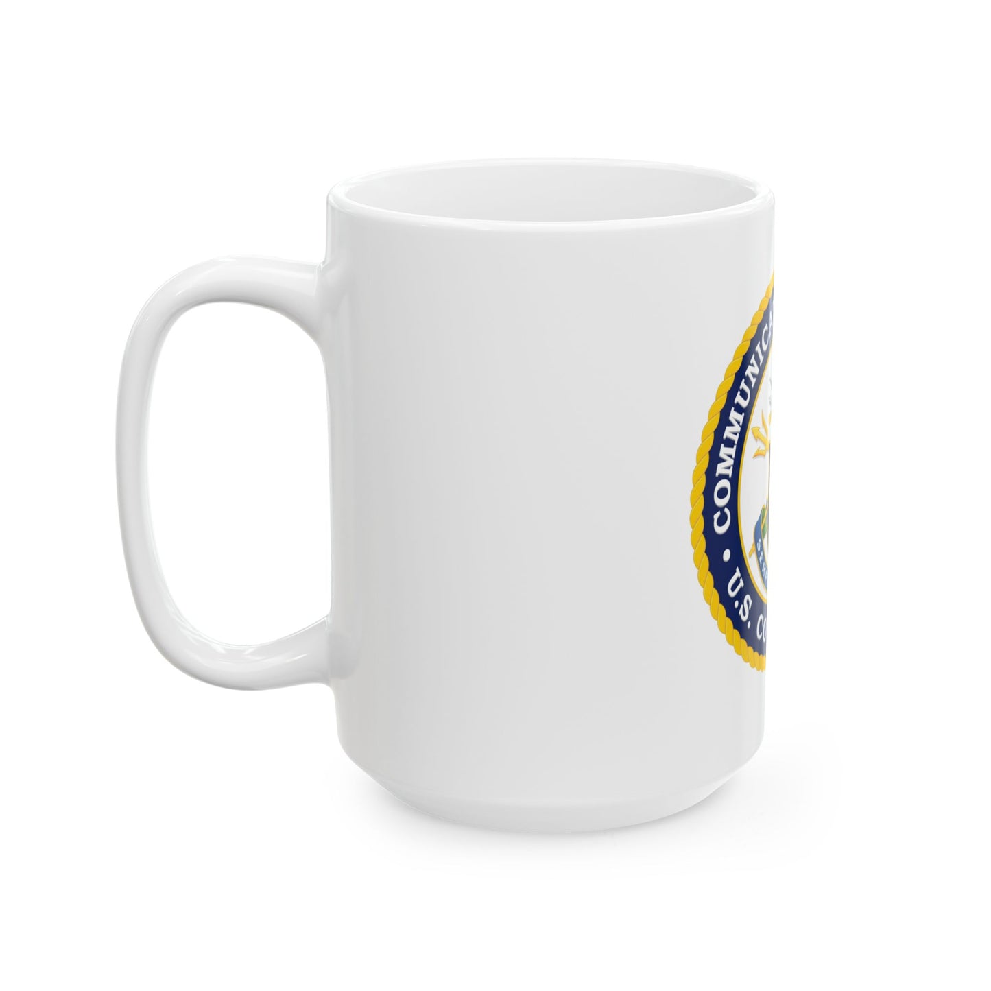 USCG Communications Command (U.S. Coast Guard) White Coffee Mug