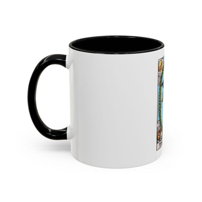 The World (Tarot Card) Accent Coffee Mug