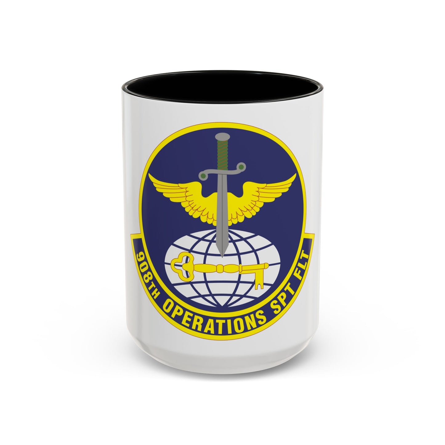 908th Operations Support Flight (U.S. Air Force) Accent Coffee Mug