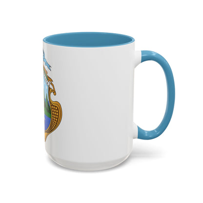 Coat of arms of Costa Rica (1964-1998) - Accent Coffee Mug