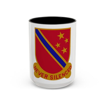 636th Field Artillery Battalion (U.S. Army) Accent Coffee Mug