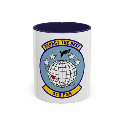 310 Force Support Squadron AFRC (U.S. Air Force) Accent Coffee Mug