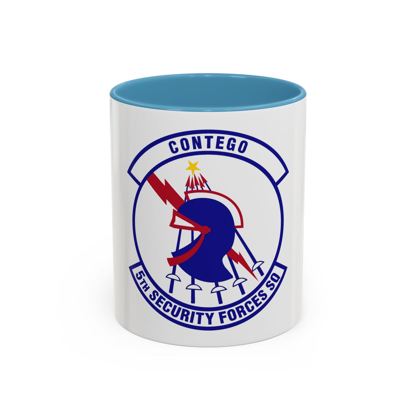 5th Security Forces Squadron (U.S. Air Force) Accent Coffee Mug