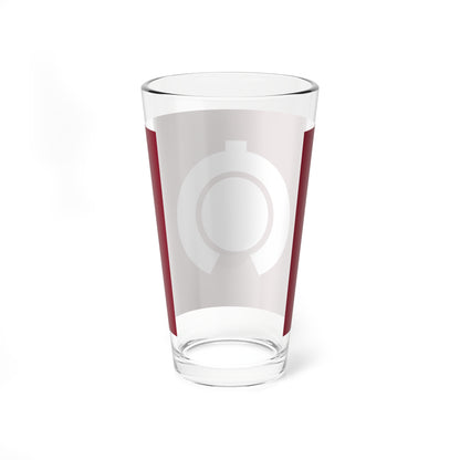 Flag of Mukaihara Hiroshima 1983-2004 (Japan) Pint Glass 16oz