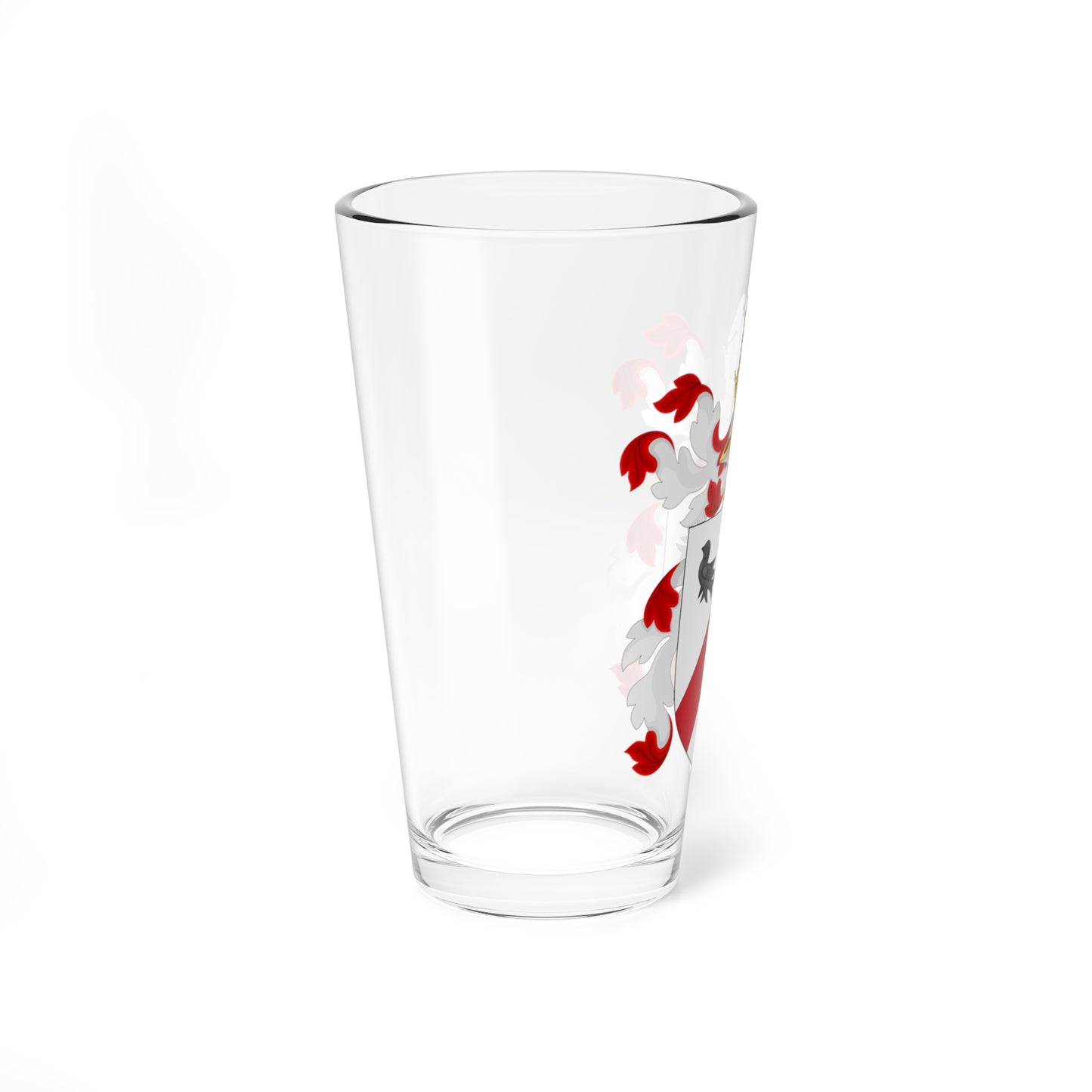 Coat of Arms of William Brenton (United States) (Coat of Arms) Pint Glass 16oz