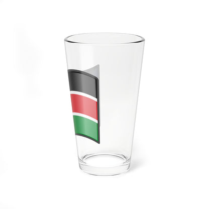 Nuvola South Sudan flag (South Sudan) Pint Glass 16oz