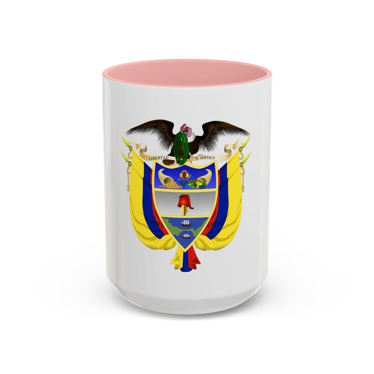 Coat of arms of Colombia 5 - Accent Coffee Mug