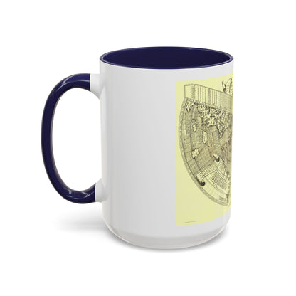 World Map - Ruysch (1508) (Map) Accent Coffee Mug