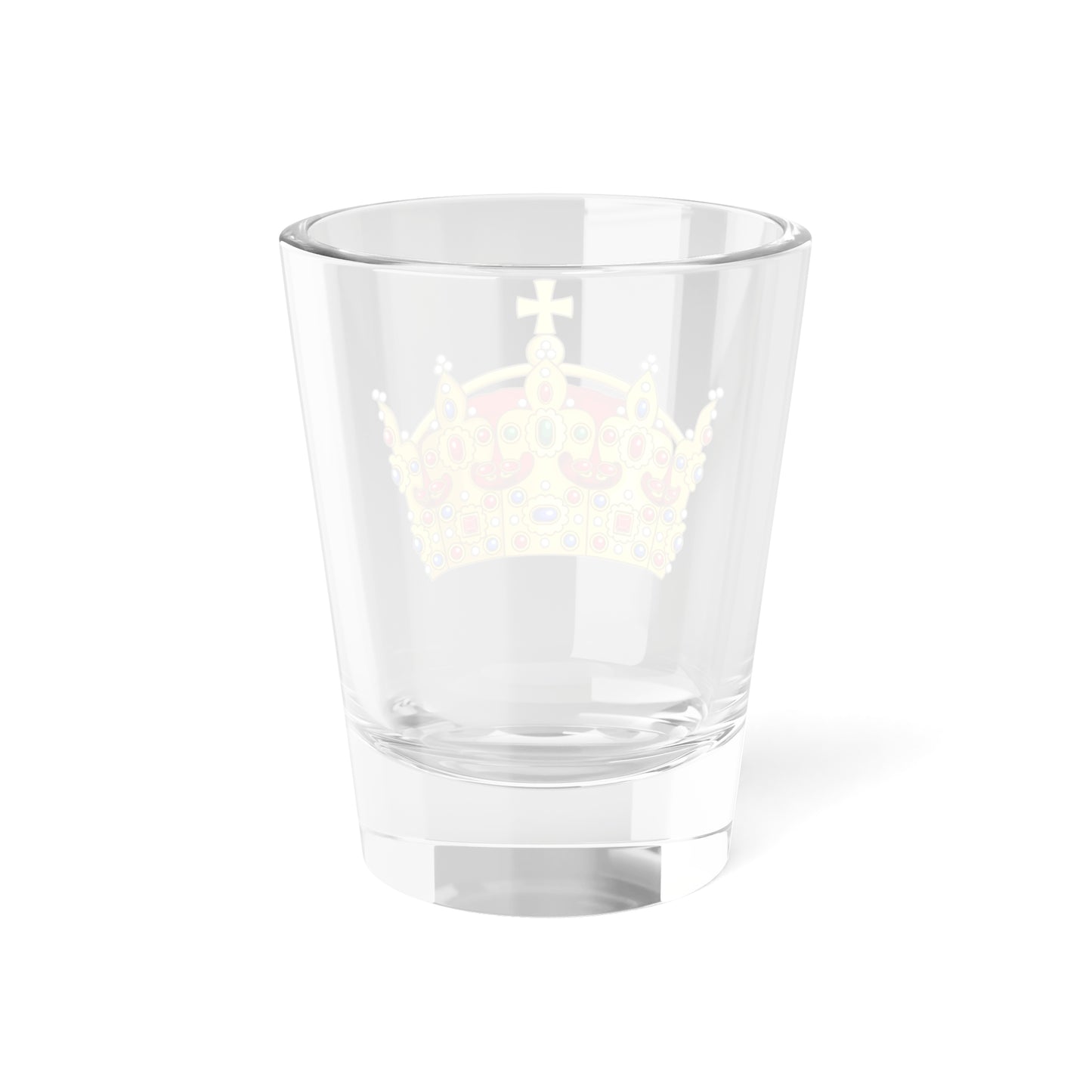Heraldic crown of Poland (Poland) (Coat of Arms) Shot Glass 1.5oz