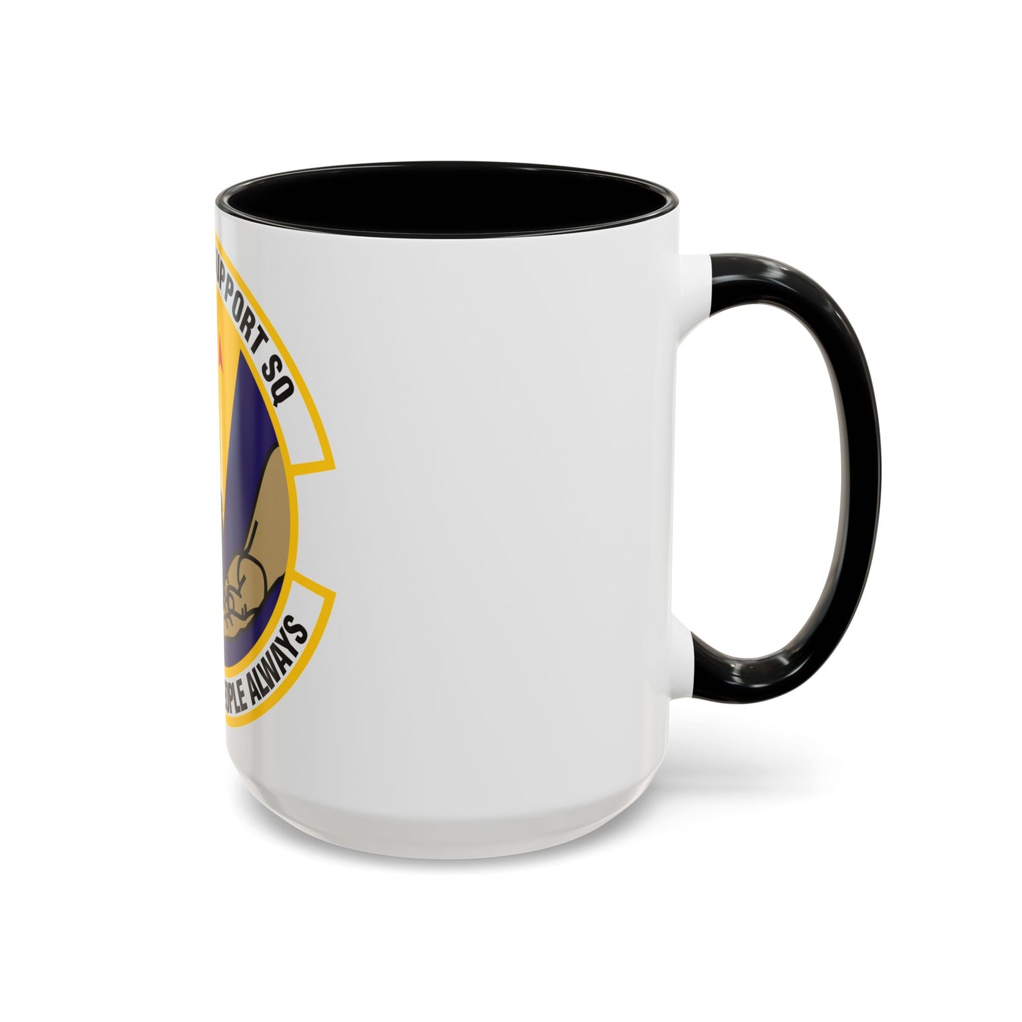 88th Mission Support Squadron (U.S. Air Force) Accent Coffee Mug