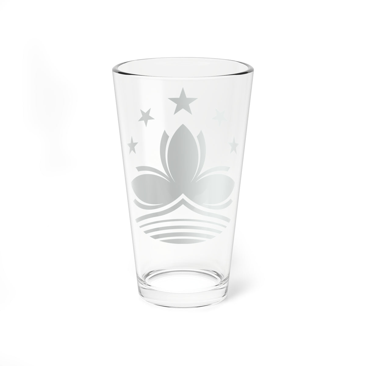 Macau lotus (China) Pint Glass 16oz