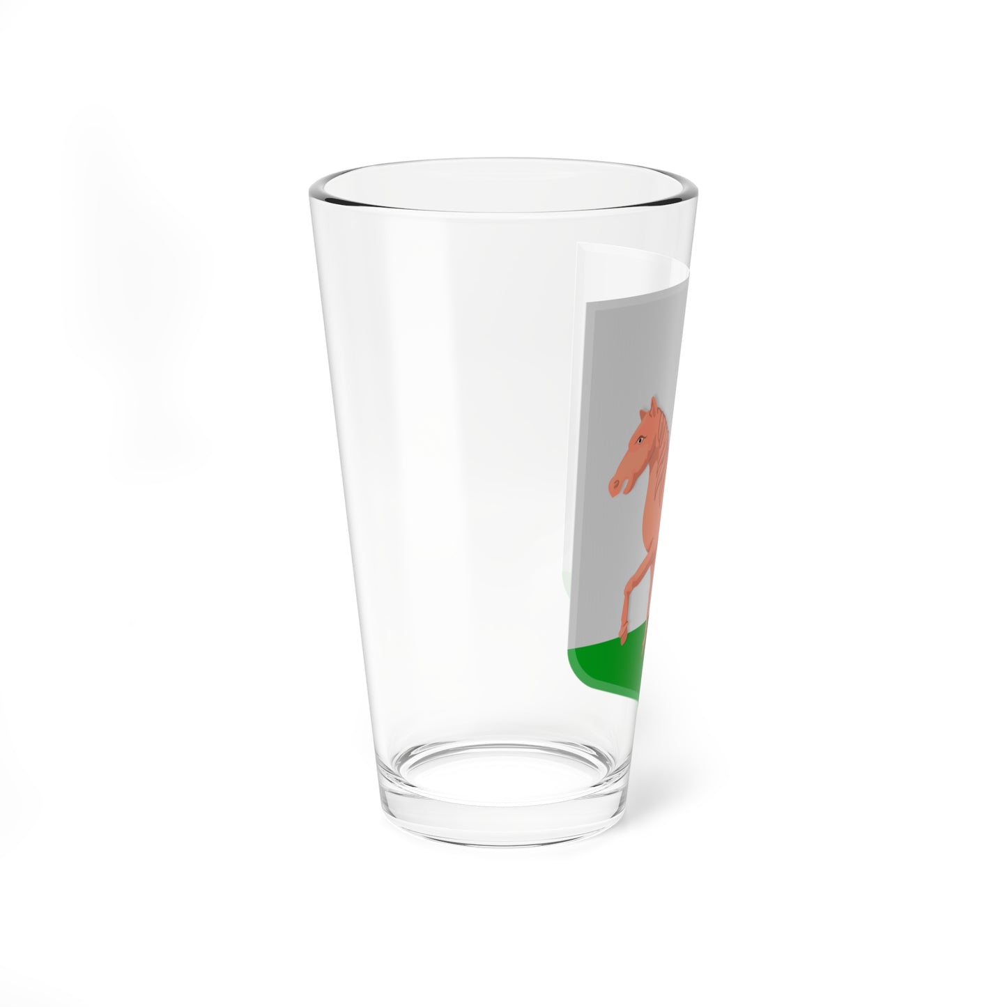 Sint Pancras wapen 1972 (Netherlands) (Coat of Arms) Pint Glass 16oz