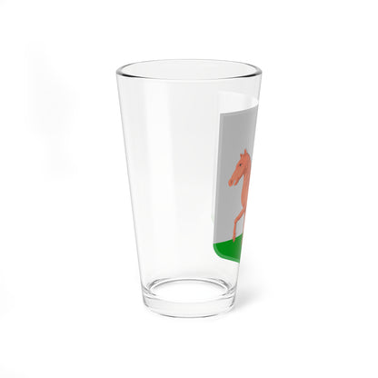 Sint Pancras wapen 1972 (Netherlands) (Coat of Arms) Pint Glass 16oz