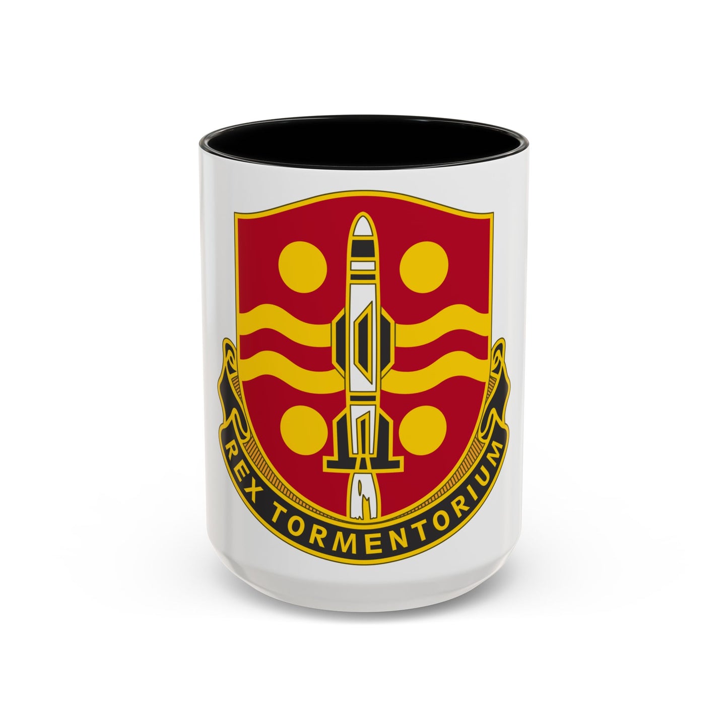 246 Field Artillery Battalion (U.S. Army) Accent Coffee Mug