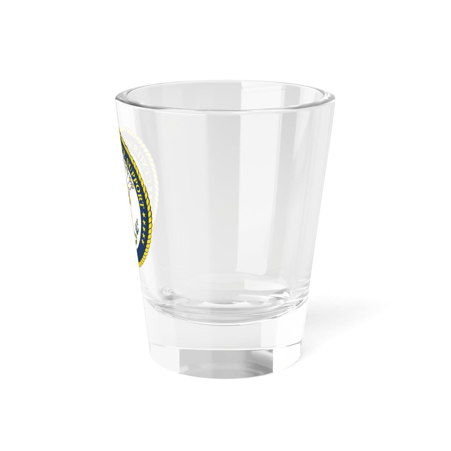 Center for Service Support Newport RI (U.S. Navy) Shot Glass 1.5oz