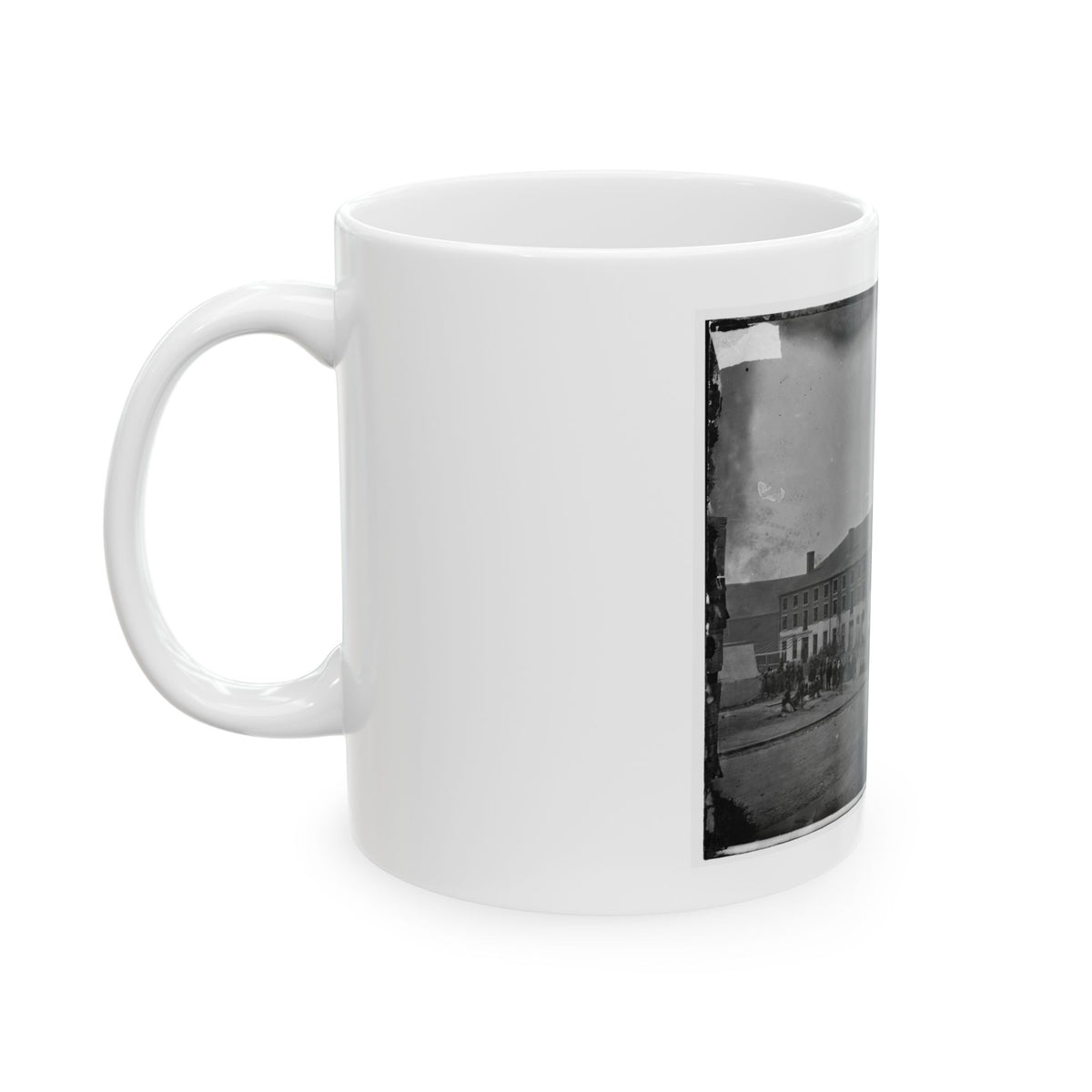 Richmond, Va. Front And Side View Of Libby Prison (U.S. Civil War) White Coffee Mug