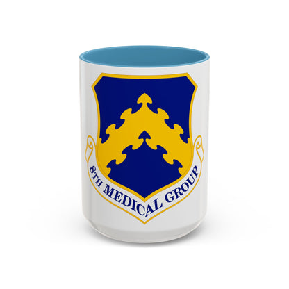 8 Medical Group PACAF (U.S. Air Force) Accent Coffee Mug