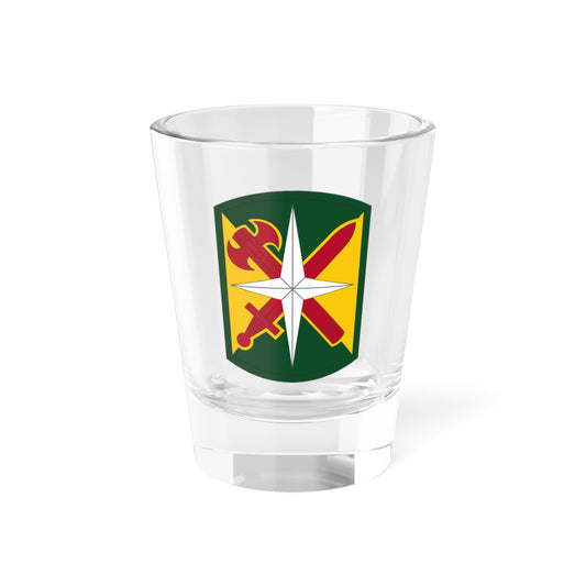 Verre à liqueur de la 14e brigade de police militaire (armée américaine) 1,5 oz