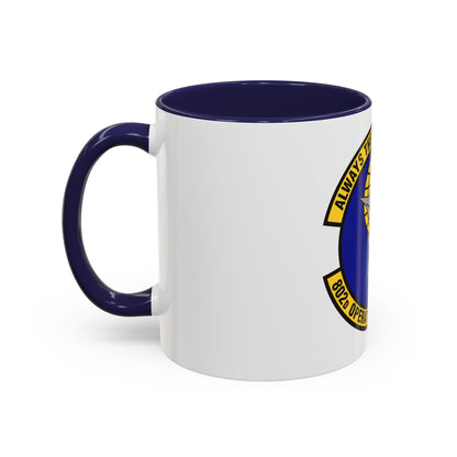802d Operations Support Squadron (U.S. Air Force) Accent Coffee Mug