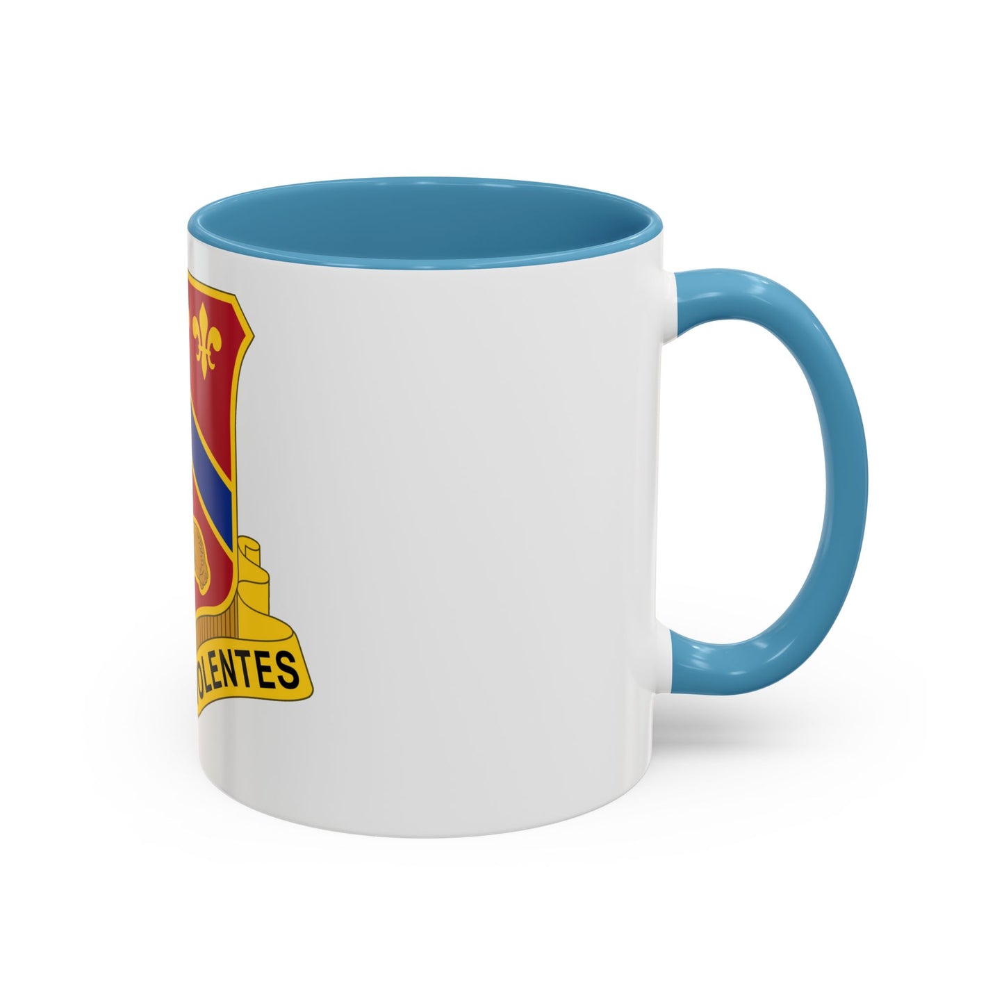 123 Engineer Battalion (U.S. Army) Accent Coffee Mug