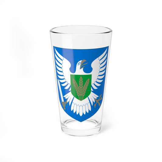 Viljandimaa vapp (Estonia) (Coat of Arms) Pint Glass 16oz