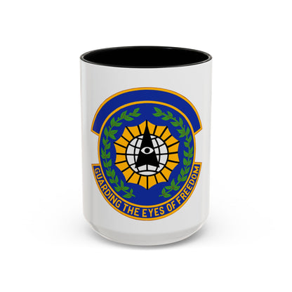 9 Security Forces Squadron ACC (U.S. Air Force) Accent Coffee Mug