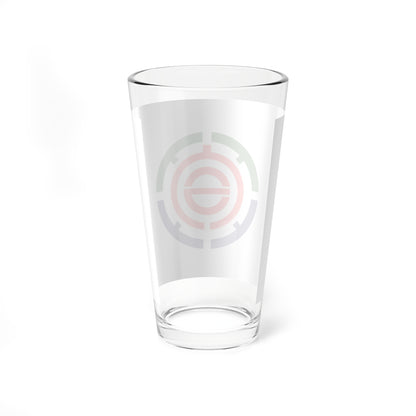 Flag of Toyoura Hokkaido (Japan) Pint Glass 16oz