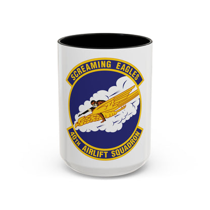 40th Airlift Squadron (U.S. Air Force) Accent Coffee Mug