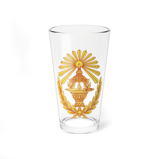 Seal of the Cabinet of Cambodia (Cambodia) (Coat of Arms) Pint Glass 16oz