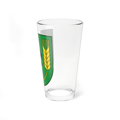 Coat of Arms of Veľký Krtíš (Slovakia) (Coat of Arms) Pint Glass 16oz