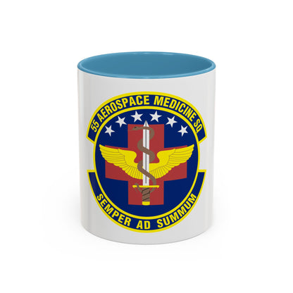 55th Aerospace Medicine Squadron (U.S. Air Force) Accent Coffee Mug