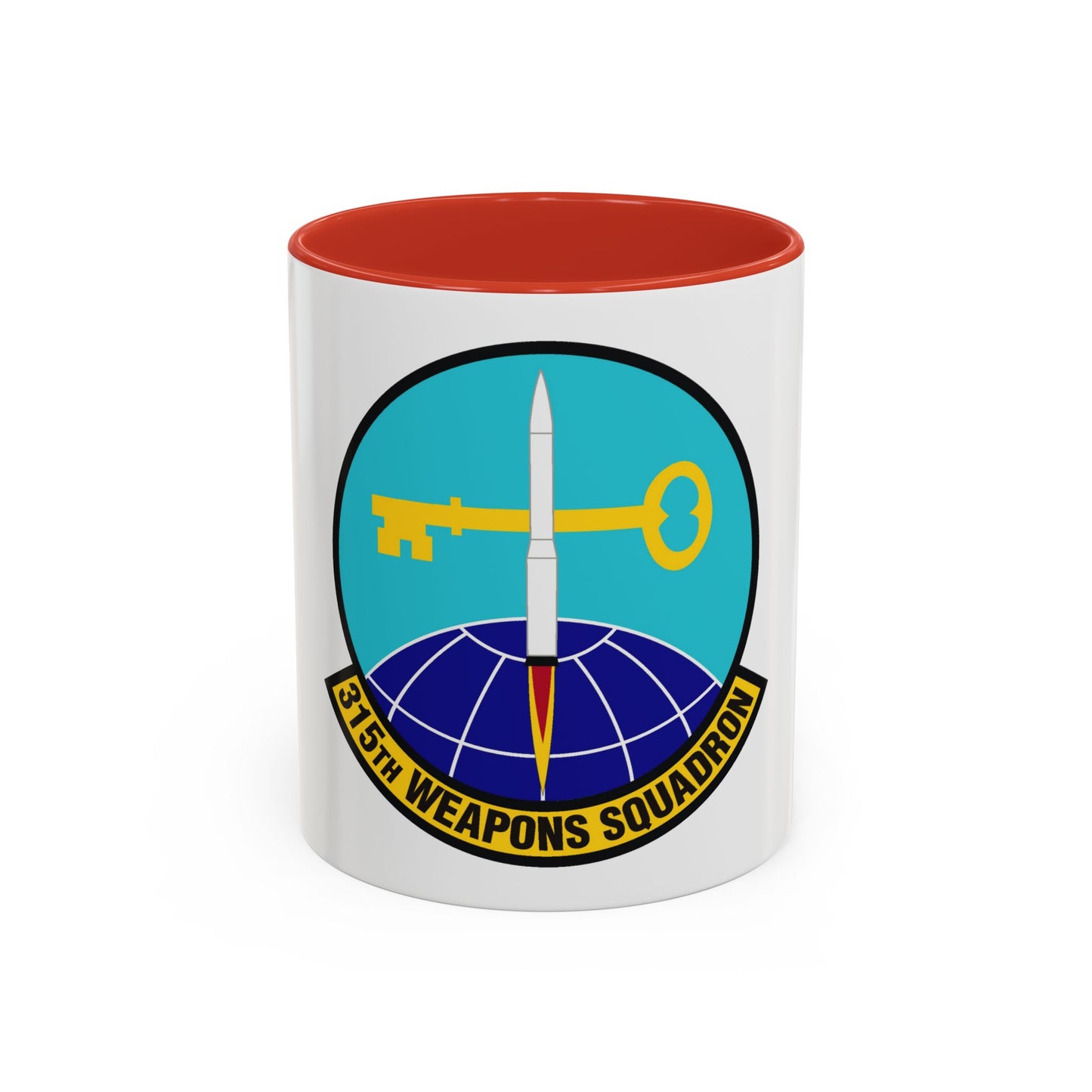 315 Weapons Squadron ACC (U.S. Air Force) Accent Coffee Mug