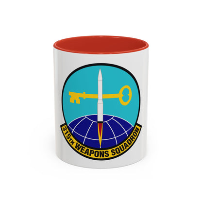 315 Weapons Squadron ACC (U.S. Air Force) Accent Coffee Mug