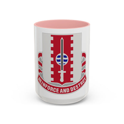 386 Engineer Battalion (U.S. Army) Accent Coffee Mug