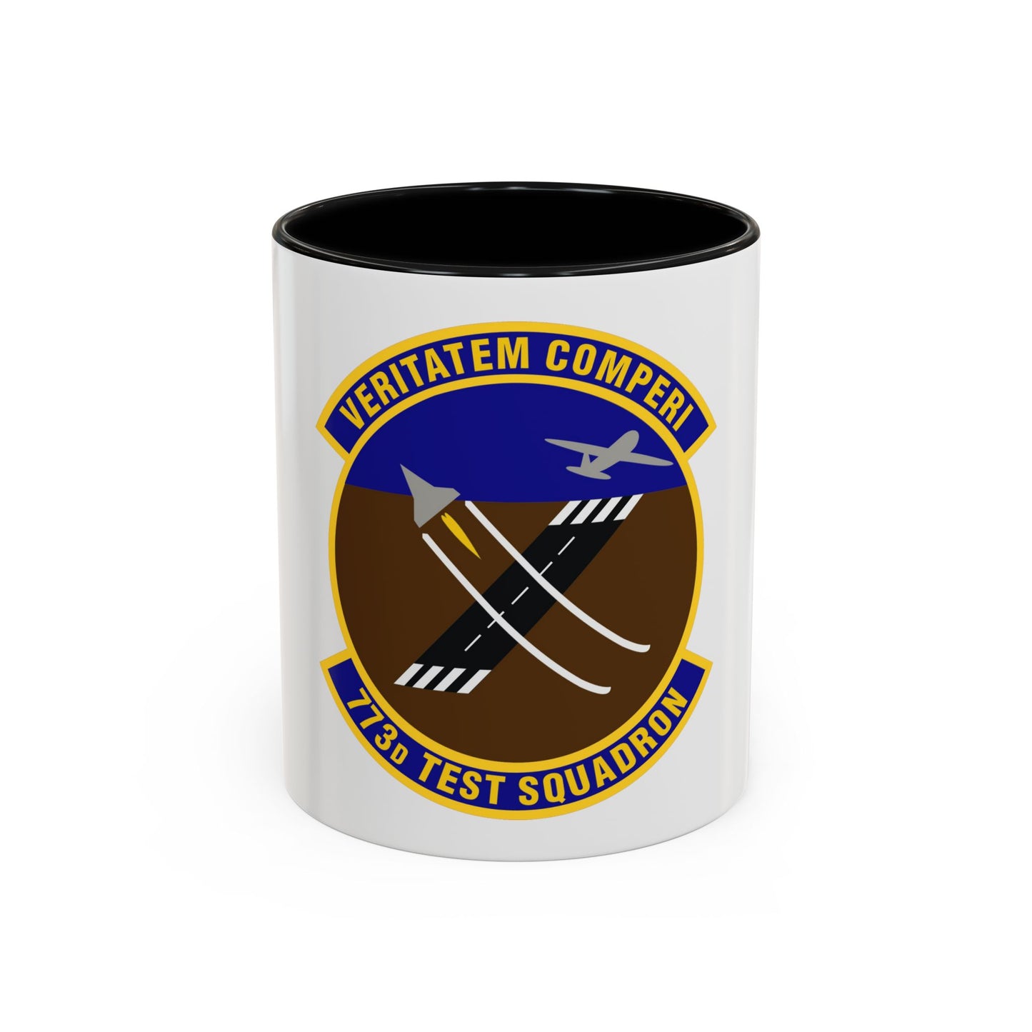 773 Test Squadron AFMC (U.S. Air Force) Accent Coffee Mug