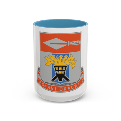 125 Signal Battalion (U.S. Army) Accent Coffee Mug