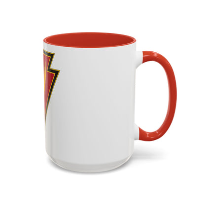 219 Engineer Brigade (U.S. Army) Accent Coffee Mug