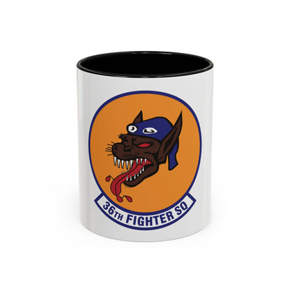 36th Fighter Squadron (U.S. Air Force) Accent Coffee Mug