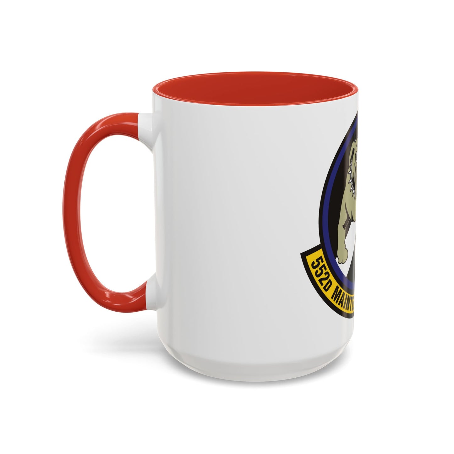 552 Maintenance Squadron ACC (U.S. Air Force) Accent Coffee Mug