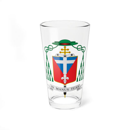 Escudo de Francisco Carlos Bach (Spain) (Coat of Arms) Pint Glass 16oz